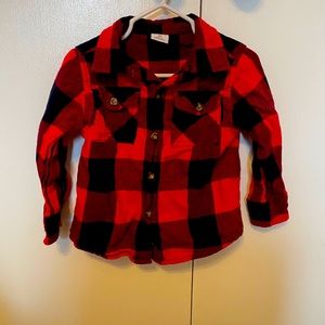 Red Flannel Long Sleeve Shirt